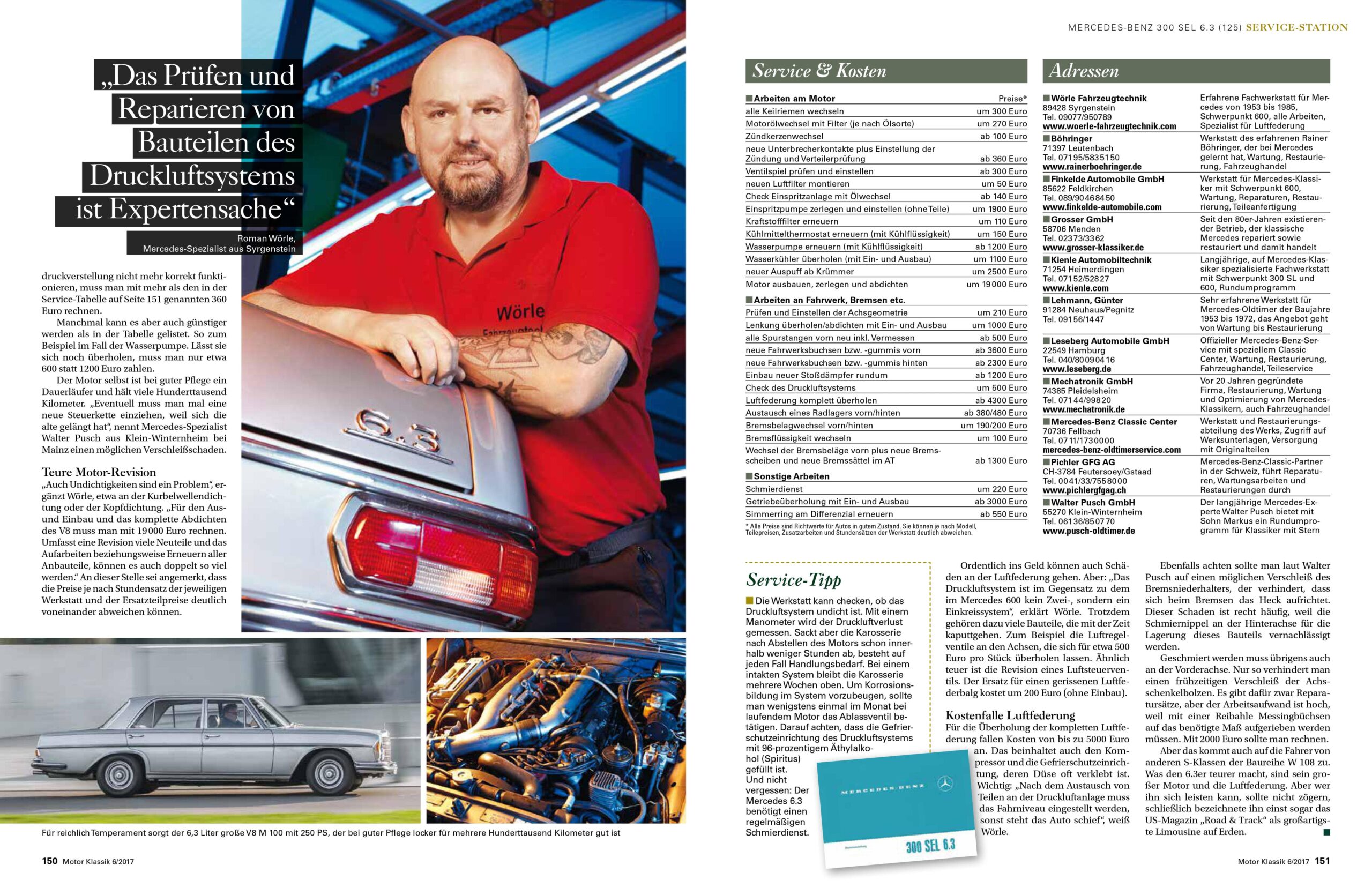 Beitrag in der MOTOR KLASSIK 2