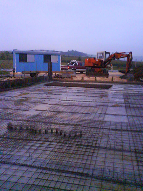 Historie Wörle: Hallenbau 1