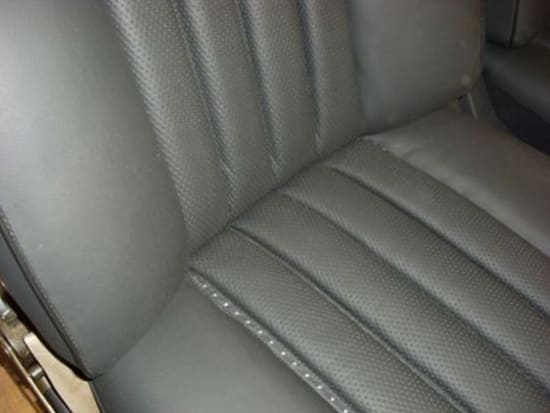 Sitze eines Mercedes 600 überarbeitet