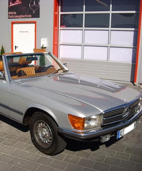 Mercedes Restauration 450sl