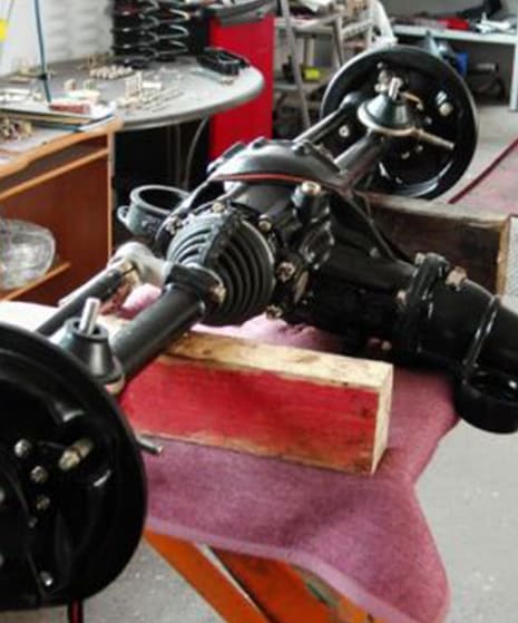 Professionelle Achsinstandsetzung