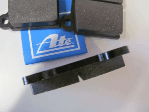 Bremsklotzsatz hinten