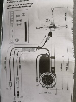 Elektrische Antenne Hirschmann – Bild 2